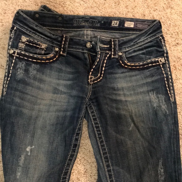 Miss Me size 28 boot cut jeans - Picture 2 of 2